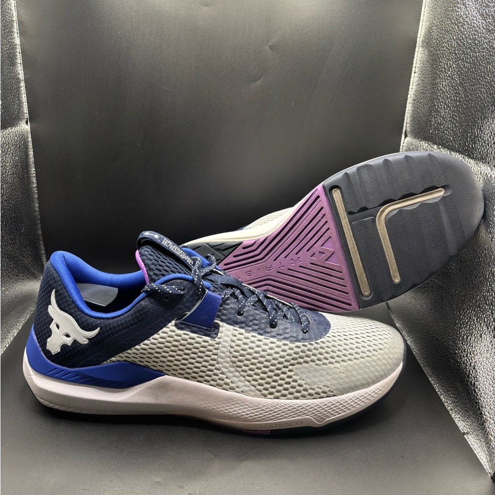 Under Armour Project Rock BSR 2 Trainer 3025081-102 Charged Shoes Men’s 12